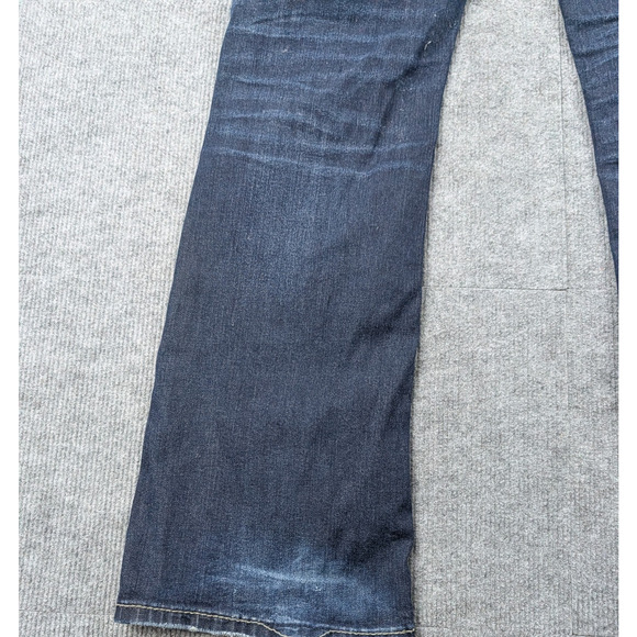 Silver Suki Mid Rise Boot Jeans Womens 16 Western 33" Length Embroidered Western - Picture 3 of 11